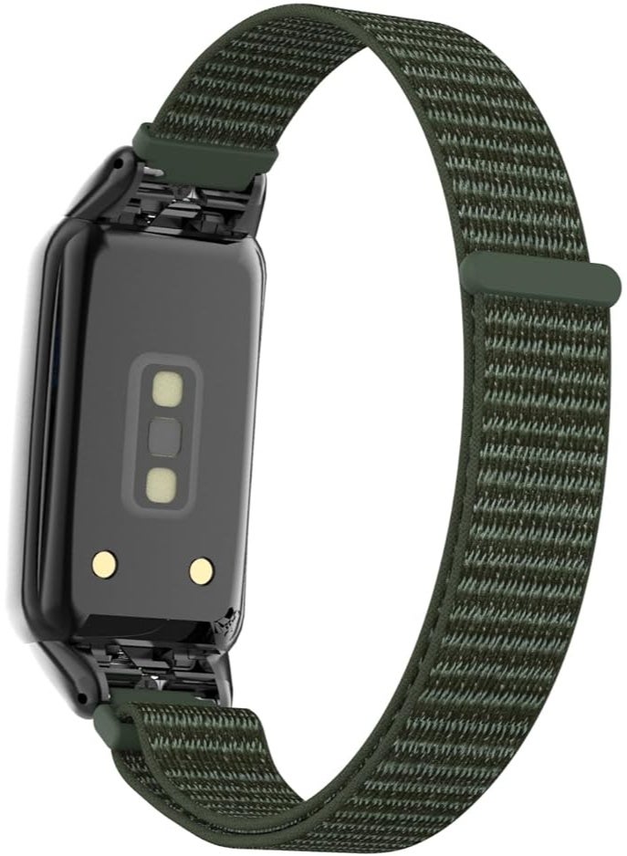 Nylon Band Compatible with Honor Band 6/Huawei Band 6/6 Pro – Adjustable Sport Nylon Strap Soft Replacement Wristband for Men and Women - Image 4