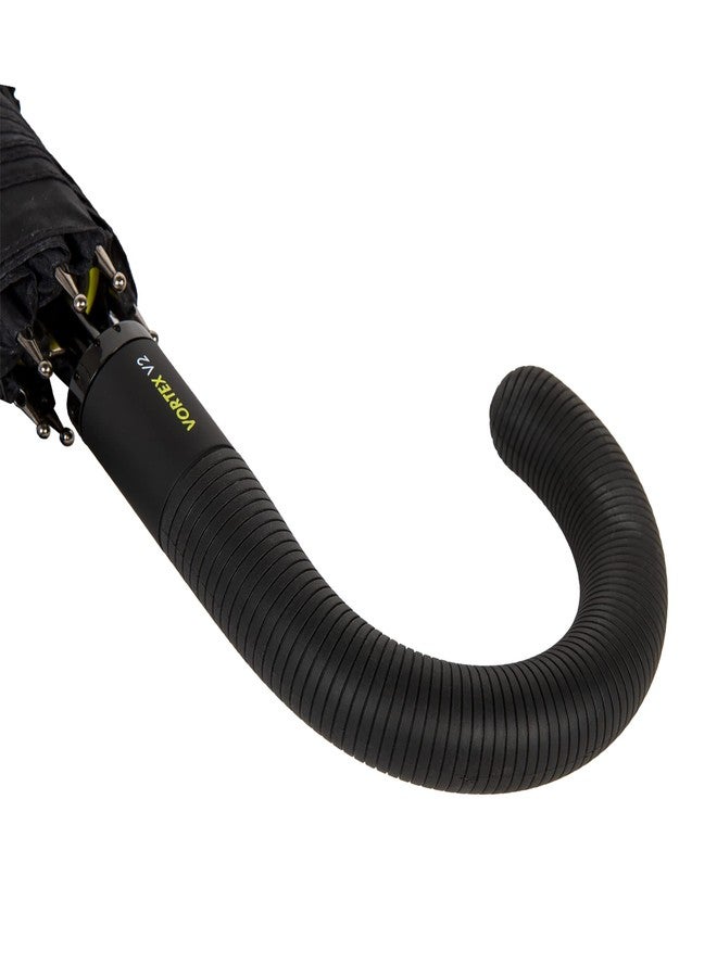 شيد رين مظلة السفر القابلة للطي الأوتوماتيكية المدمجة ShedRain Vortex V2 - فتح وإغلاق بضغطة زر، مظلة مزدوجة مزودة بفتحات تهوية، تحمي من المطر والشمس والرياح - Image 5