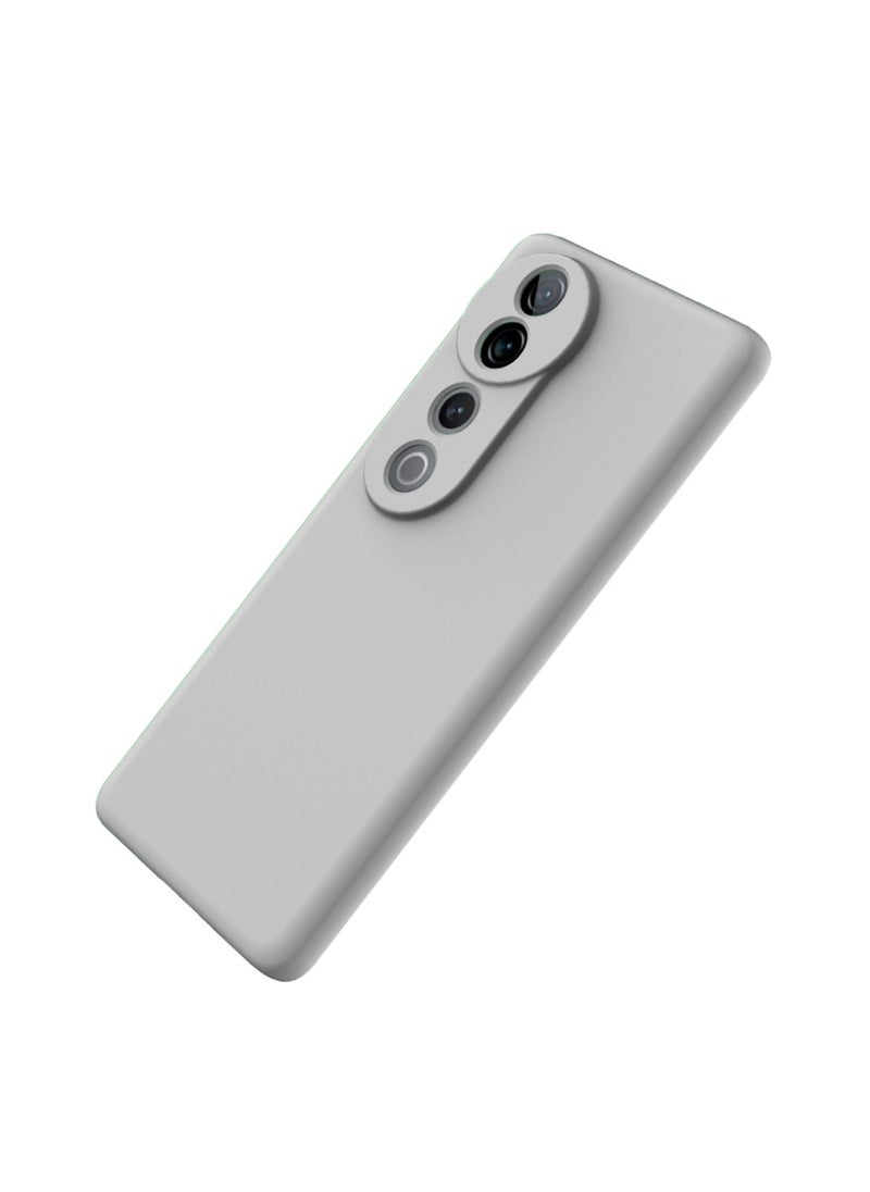 دبليو تيك - غطاء الحماية فيفو V40 / V40 Pro 5G 2024 بريميوم سوفت سائل سيليكون - رمادي - Image 1