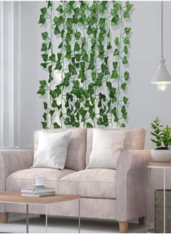 AMERTEER Enchanting Elegance 12PCS Lifelike Artificial Vines Elevate Your Space with Nature's Charm  - Image 5