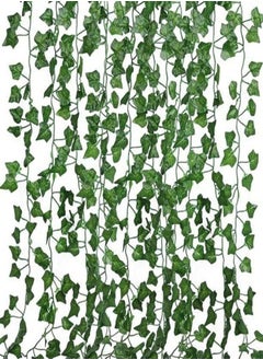 AMERTEER Enchanting Elegance 12PCS Lifelike Artificial Vines Elevate Your Space with Nature's Charm  - Image 1