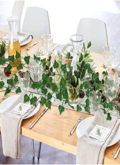 AMERTEER Enchanting Elegance 12PCS Lifelike Artificial Vines Elevate Your Space with Nature's Charm  - Image 4