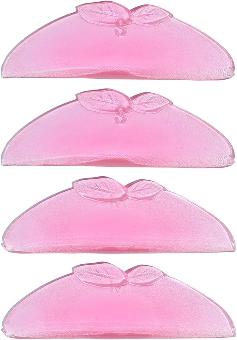Libeauty Eyelash Lift Shields Korean Lash Lift Shields Flat Use for Softening Eyelashes Lash Lift Pads No Glue Super Sticky Reusable for Salon and at Home Use