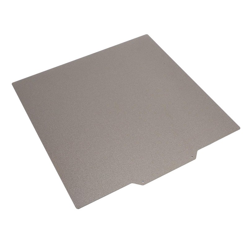 250x250 مم لوحة فولاذية نابضية ذات جانبين بنسيج PEI للبلاستيك الحراري PLA و ABS - Image 5
