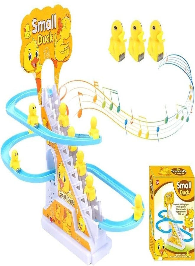 HDA GROUP Duck Slide Toy Set for Kids | Moving Slide Duck Toy (Multicolor) - Image 1