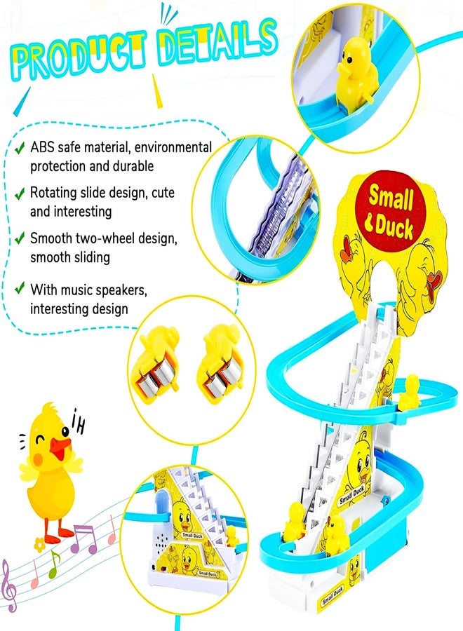 HDA GROUP Duck Slide Toy Set for Kids | Moving Slide Duck Toy (Multicolor) - Image 4