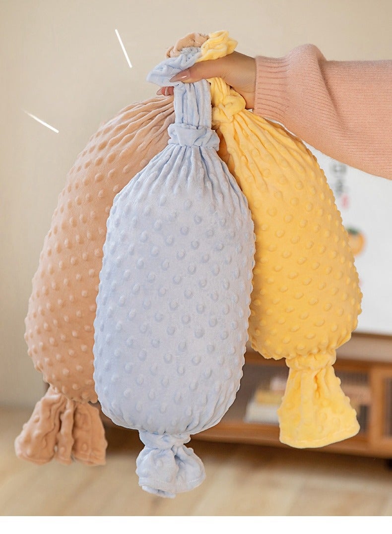 Candy Bean Pillow And Blanket Can Be Used For Both Car And Sofa Cushions, Suitable For Travel, Airplanes, Trains, Beds, Offices, And Rest  - Image 4