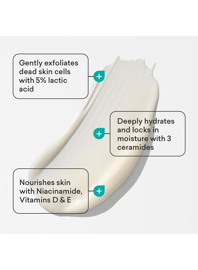 AmLactin مرطب الجسم اليومي 5% - 7.9 أونصة مع 5% حمض اللاكتيك - مقشر ومرطب للبشرة الجافة - Image 3