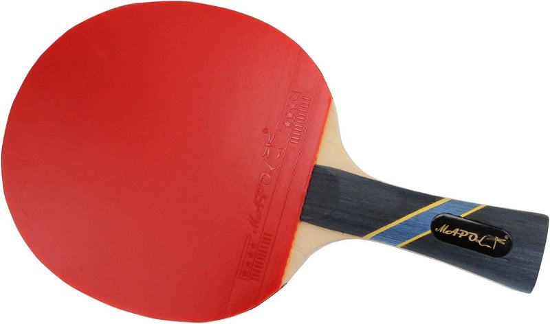 MAPOL 2 Pack of 4 Star Professional Ping Pong Paddle Advanced Training Table Tennis Racket with Carry Case - Image 3