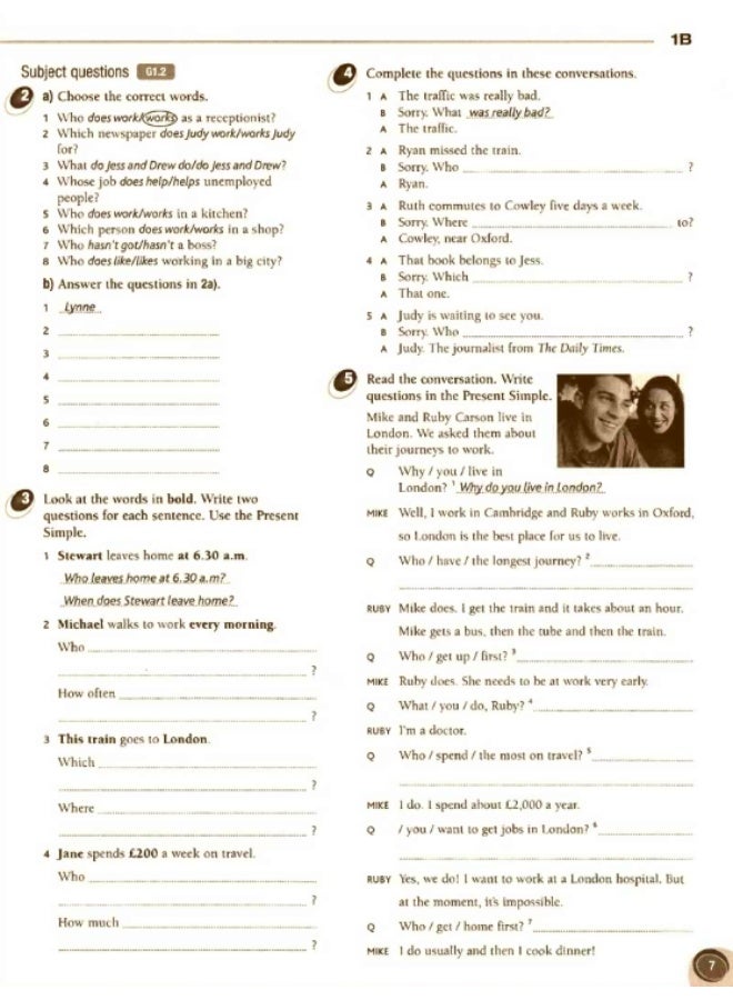 كتاب التمارين - Face2Face Pre-Intermediate - Image 4