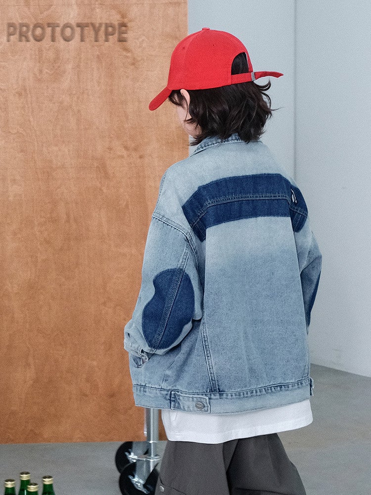 Boys' Cool And Stylish Denim Jacket 2026 New Model For Older Children, Trendy Brand Spring Jacket For Boys - Image 4