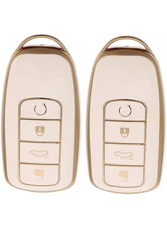 2pcs Key Case Car Key Cover Protector Compatible With Chery Little Ant Anti Scratch Anti Drop Easy Installation - Image 1