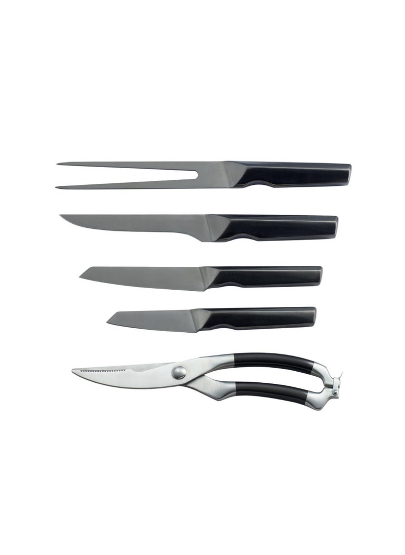 Arshia 10-piece titanium knife set, shaped from Arshia wood  - Image 2