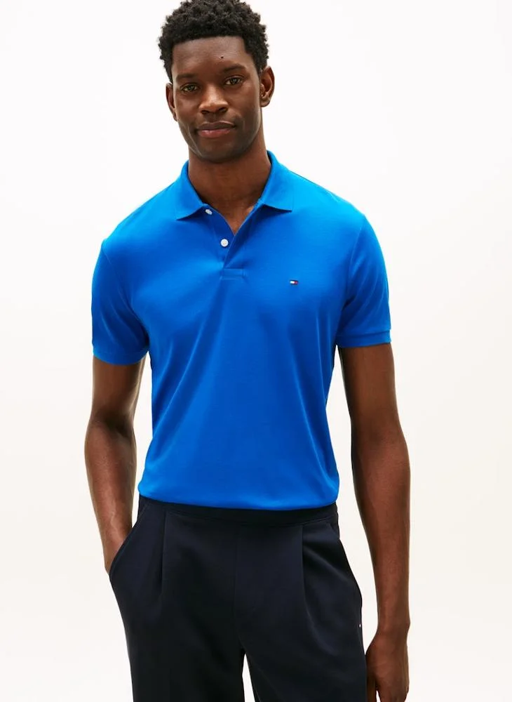 Regular Fit Flag Embroidery Polo Shirt