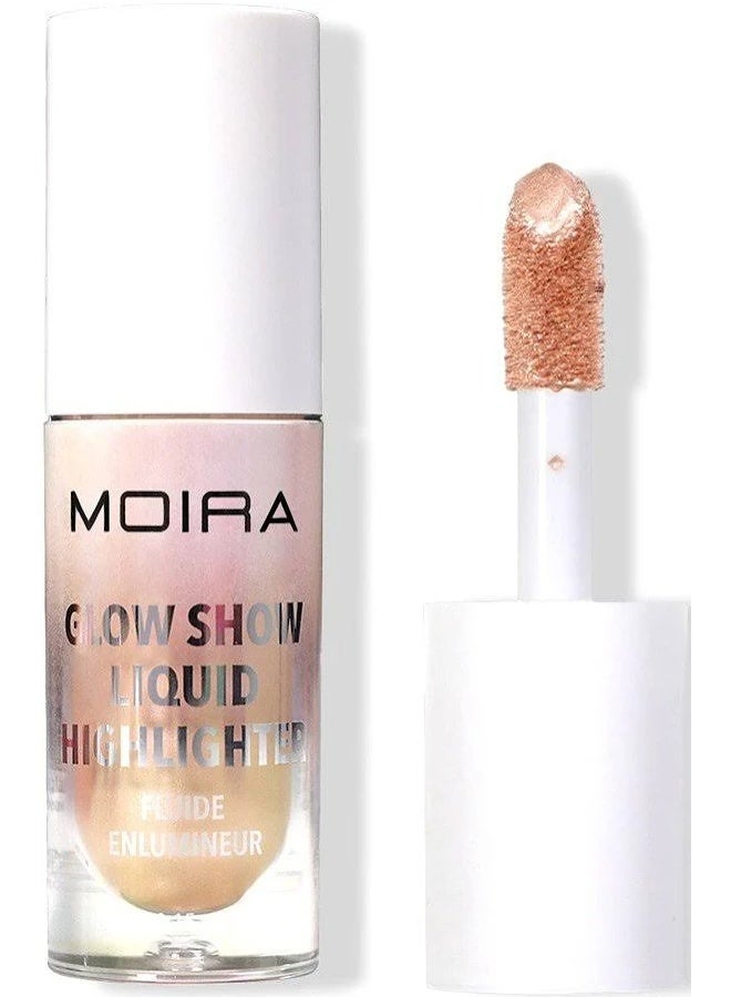 Moira Glow Show Liquid Highlighter 003 Champagne Delight 4.3g - Image 1