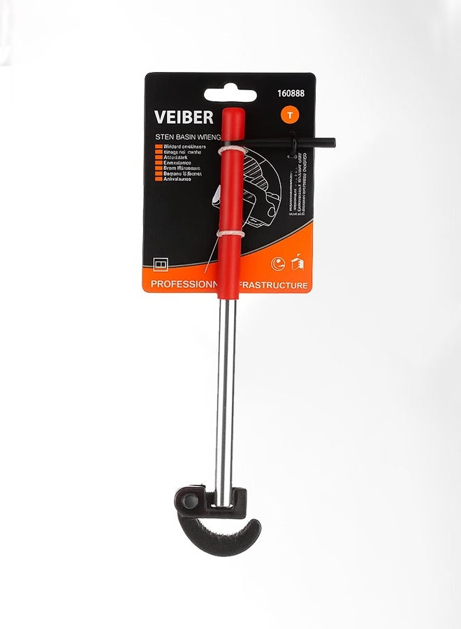 فيبر مفتاح مواسير ويبر عالي الجودة - 11 بوصة، فولاذ كروم فاناديوم، متعدد الاستخدام، أوتوماتيكي - Image 2