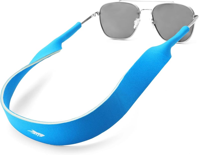 Pilotfish Neoprene Sunglasses Strap – Neoprene Eyewear Retainer, Secure Floating Sunglass Cord with Anti-Slip Ends - Image 1