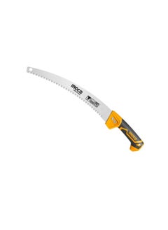 INGCO 13-inch Pruning Saw, 65Mn Material, 6TPI, Triple Teeth (Precision ground teeth 3 edges), Precision Ground, Fast Cut, Model: HPS33028C  - Image 1