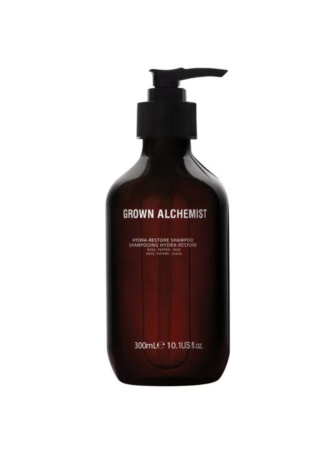 Grown Alchemist Hydra-Restore Shampoo Rose, Pepper + Sage 300ml - Image 1
