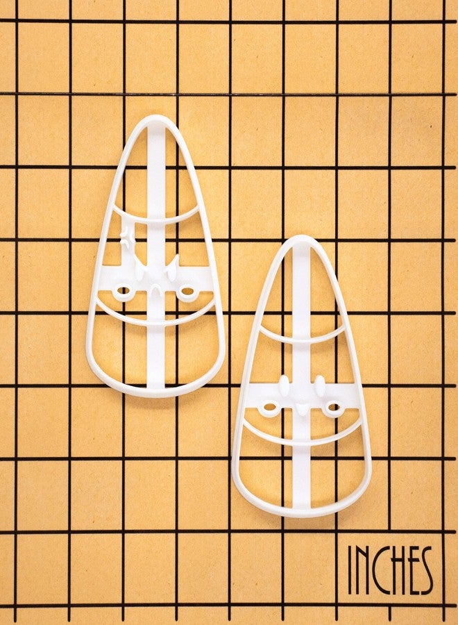 EROTNGO Cute Candy Corn Cookie Cutter | DIY Cake Biscuit Cookie Cutter | Kitchen Cooking Decoration Tool (Pack of 1) - Image 2