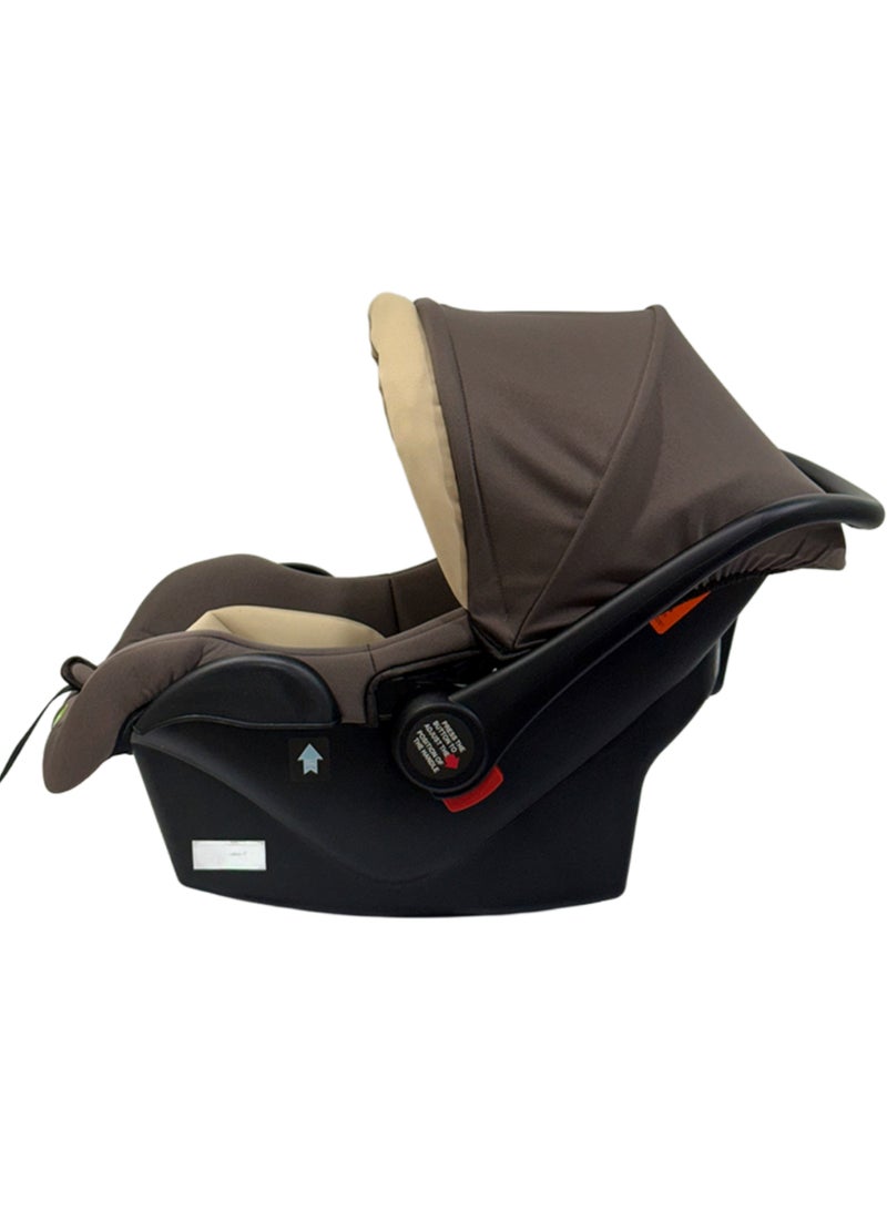 MAAS Portable Baby Car Seat Padded Soft Material Three Point Harness Ergonomic Design with Carrier Washable from Birth to 15 Months - Image 2