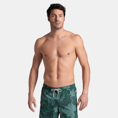 arena Men's Logo Printed Swimming Shorts