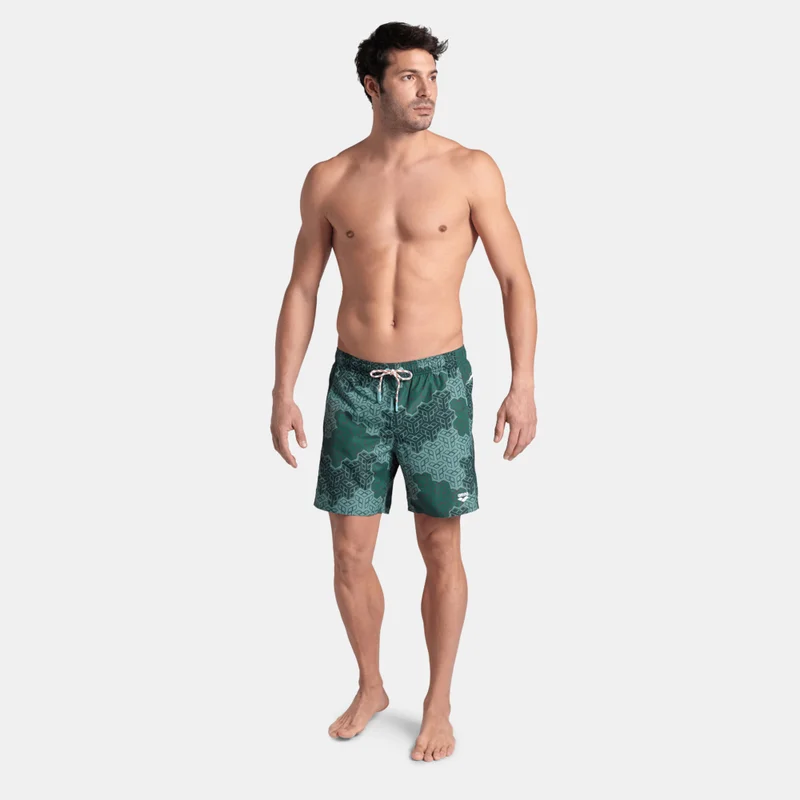 arena Men's Logo Printed Swimming Shorts