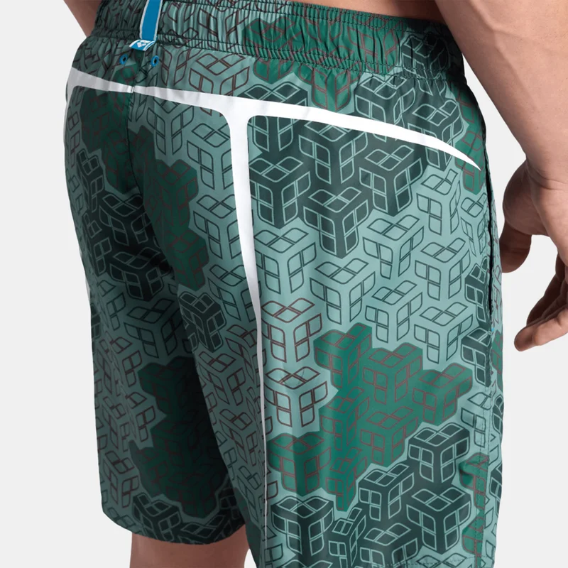 arena Men's Logo Printed Swimming Shorts