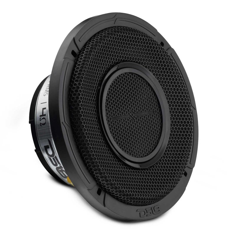 DS18 PRO-HY6.4MSL 6.5" Shallow Hybrid Mid-Range Car Audio Loudspeaker with Built-in Driver and Grill Included 300W Max 150W RMS 4 Ohms (1 Speaker) - Image 1
