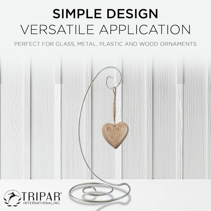 TRIPAR Spiral Bottom Ornament Stand Ornament Holder - Image 1