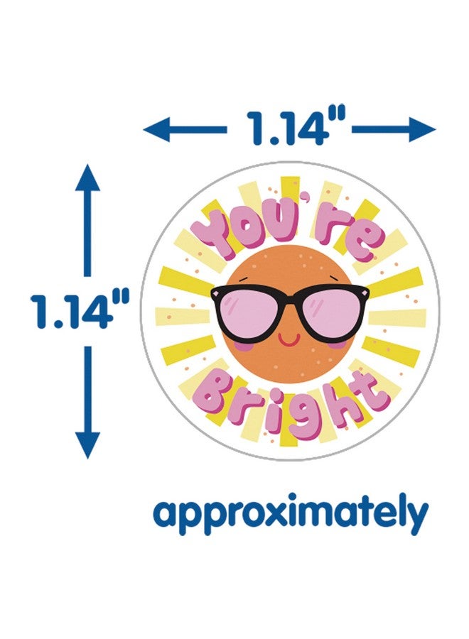 EUREKA Flamingo Strawberry Lemonade Scented Stickers Pack Of 80 - Image 5