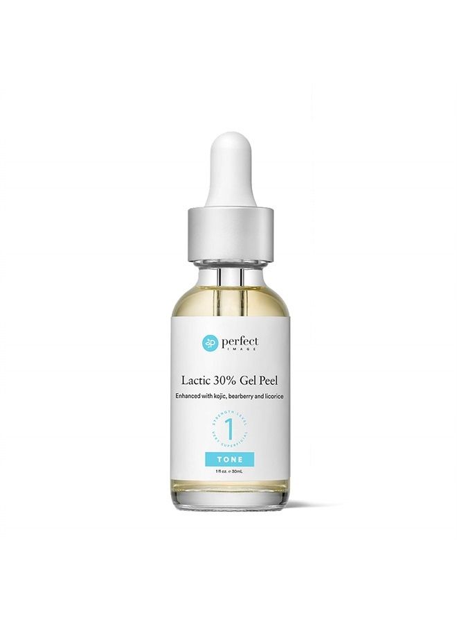 PERFECT IMAGE Lactic 30% Gel Peel, Chemical Peels for Face Scars, Chemical Exfoliant for Face, Strength Level 1, 1.0 fl oz. e, 30 mL – Perfect Image - Image 1