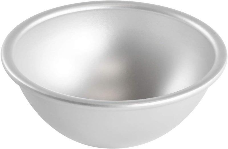 Fat Daddio's قالب كعكة فاط ديديو نصف كروي، 5 × 2.5 بوصة، فضي - Image 2