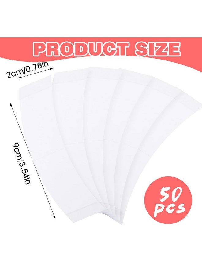 Prasacco Prasacco 50 PCS Wig Tapes for Lace Wigs, Lace Front Wig Tape Invisible Waterproof Double Side Tape for Wigs Lace Front Wig Tape Strips Wig Lace Tape for Wigs Toupees Hairpiece and Hair Extension  - Image 2