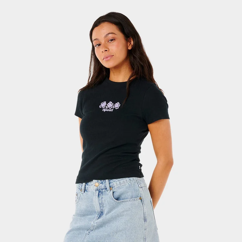 ريب كورل Neon Isles Fitted Tee - Women
