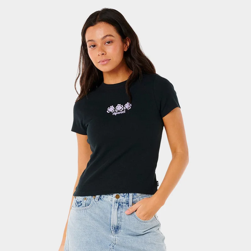 ريب كورل Neon Isles Fitted Tee - Women