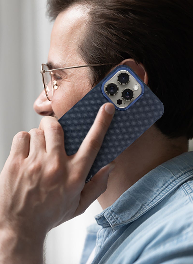 CATANES iPhone 15 Pro Max Vegan Leather Case Cover, Slim Fit, Raised Edges for Camera and Screen Protection - Image 4