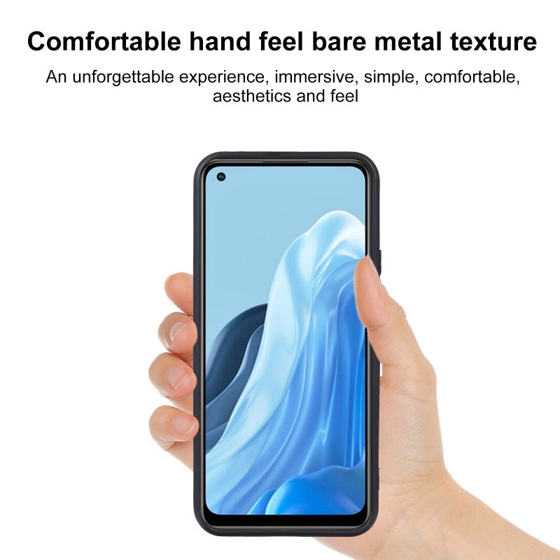 HuHa Case Cover TPU Phone Case For OPPO F21 Pro(Pudding Black) - Image 3