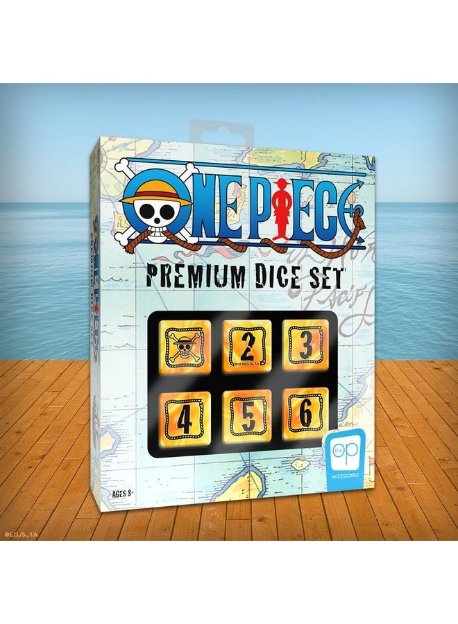 USAopoly One Piece Premium Dice Set, Custom Dice with Collectible Monkey D. Luffy Tin Case, Based on The Japanese Manga and Anime Series, Officially Licensed Eiichiro Oda & Shueisha Collectible & Merchandise  - Image 5