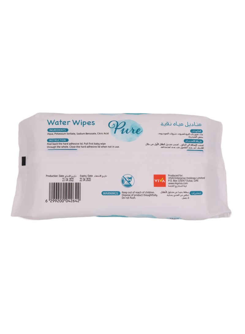 b'adore Pure Water Baby Wipes 60 Wipes 60 Wipes  - Image 2