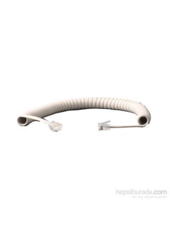 ELBA S-Link Telephone Handset Spiral Gray Cord Cord 