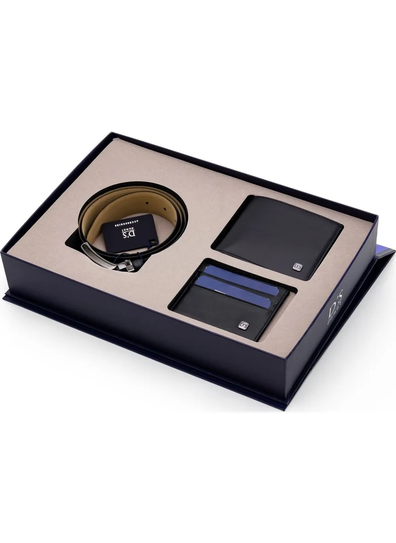 D'S DAMAT D'S Groom Belt Wallet Card Holder Set