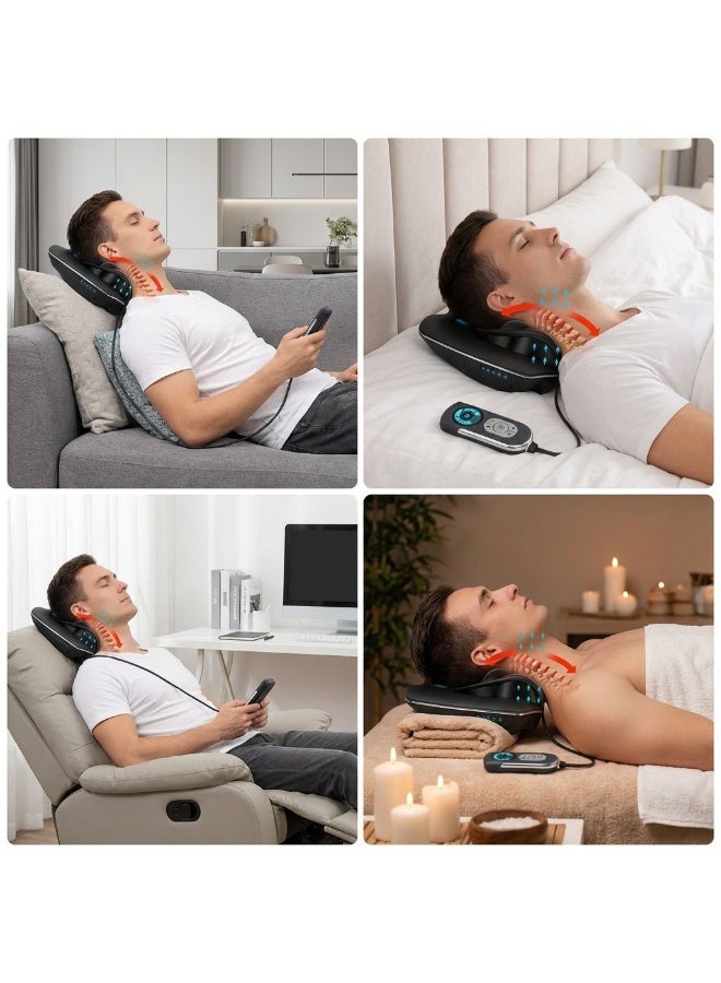 Gilani Mobility Neck Massager Cervical Care Device with Heat & Traction - Image 4