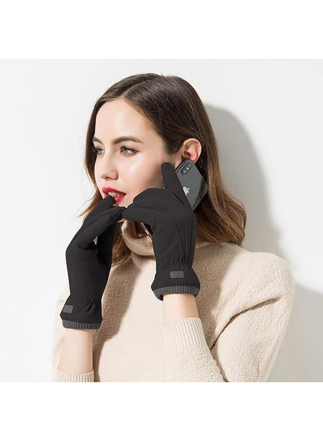 XuoAz Winter Gloves Men Women, Driving Gloves Thermal Warm Gloves, Touchscreen Outdoor Gloves for Cold Weather - Image 2