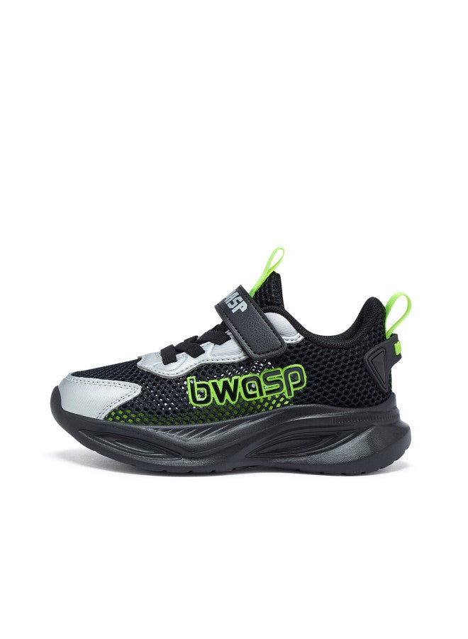 BIGWASP Big Wasp Boys' Sports Shoes Spring New Running Shoes D112621683k Twilight Green Size 41 - Image 4