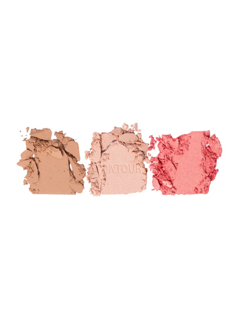 Revolution Relove Colour Play Contour Trio Palette Sugar - Image 4