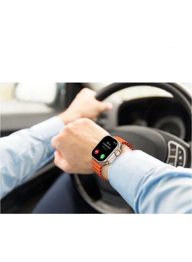 Smart Watch  Orange | Advanced Technology & Stylish Design- mix