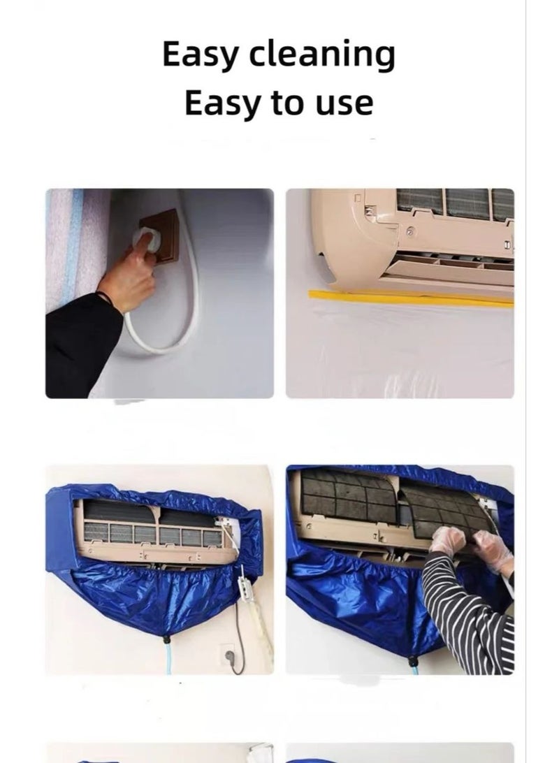 غطاء تنظيف مكيف الهواء Q-535 (كبير) – مناسب لأجهزة تكييف 18000 / 24000 / 36000 وحدة حرارية بريطانية (BTU) - Image 5