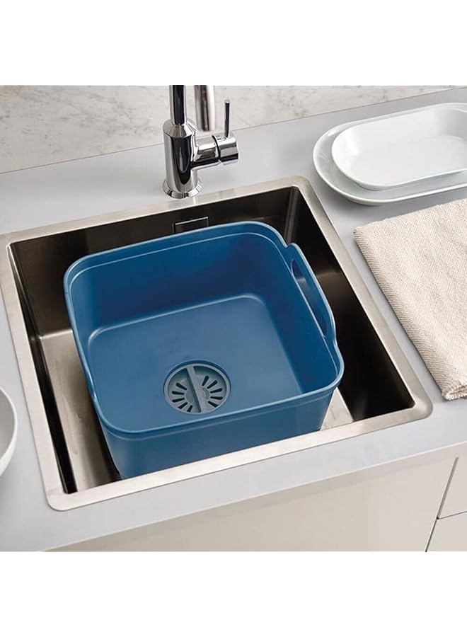 Joseph Joseph 85179 Wash&Drain Washing Up Bowl Editions (Sky) - Image 3