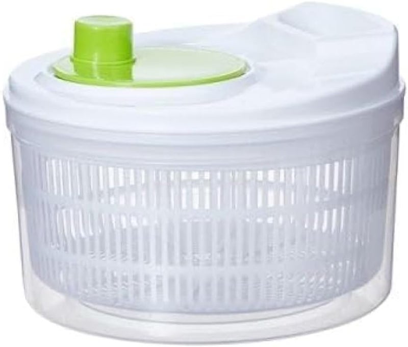 Homesmiths 3 Liter Salad Spinner – Efficient Vegetable Washer & Dryer, Easy-to-Use Manual Spin Mechanism, Durable BPA-Free Plastic, Ideal for Greens and Herbs